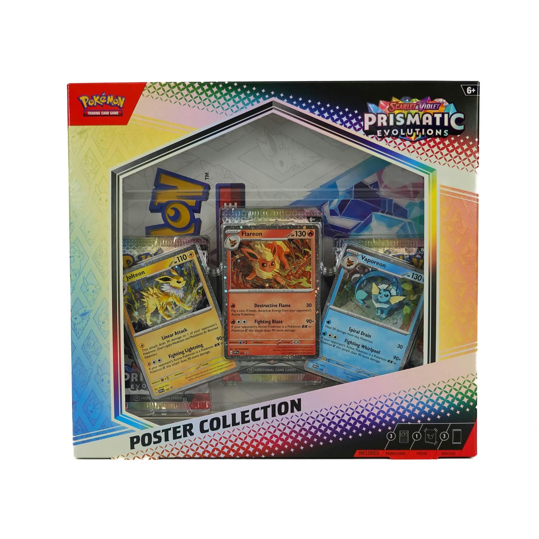 Pokemon Scarlet & Violet: Prismatic Evolutions Poster Collection Box