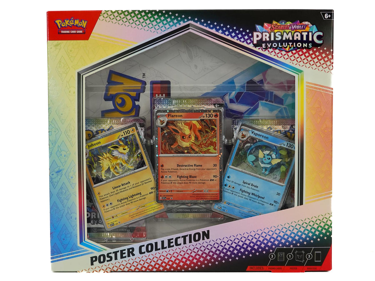 Pokemon Scarlet & Violet: Prismatic Evolutions Poster Collection Box