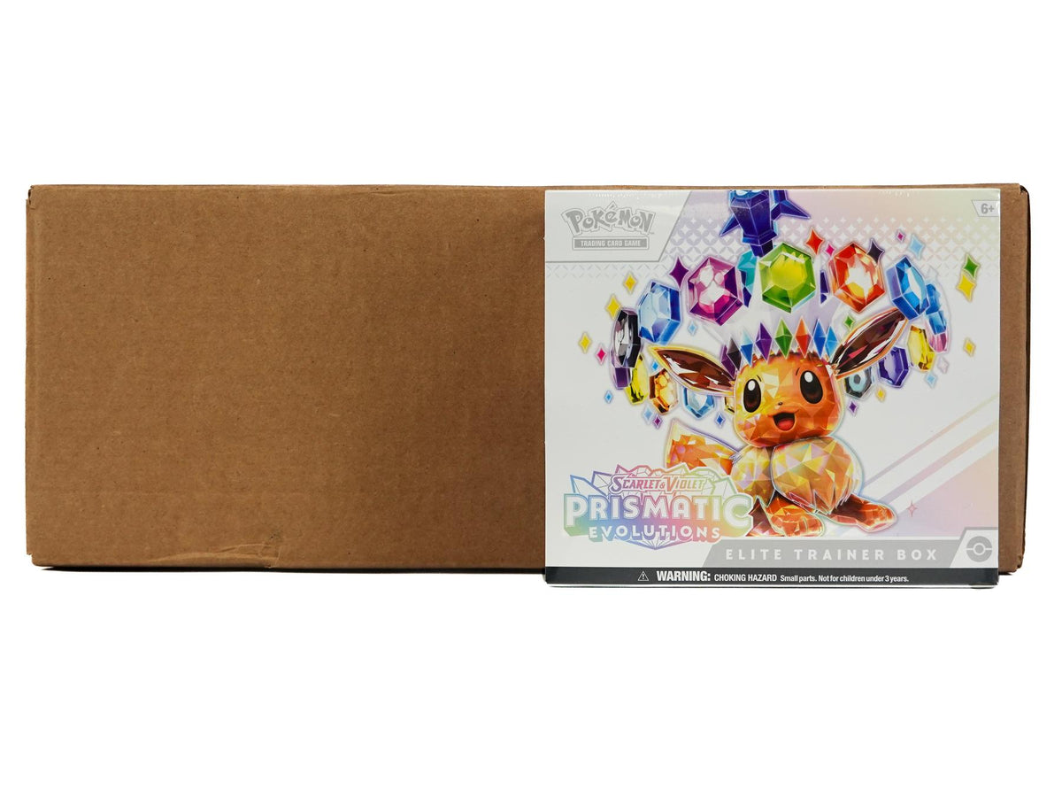 Pokemon Scarlet & Violet: Prismatic Evolutions Elite Trainer 10-Box Case