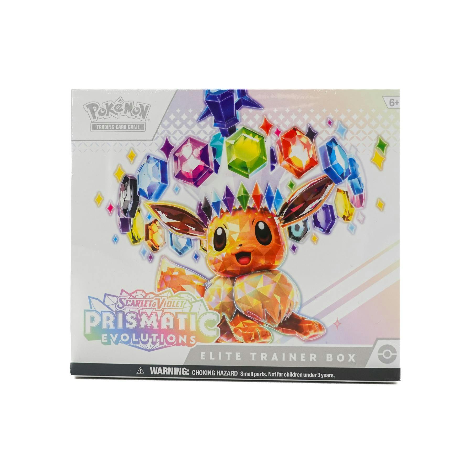 Pokemon Scarlet & Violet: Prismatic Evolutions Pokemon Center Elite Trainer Box