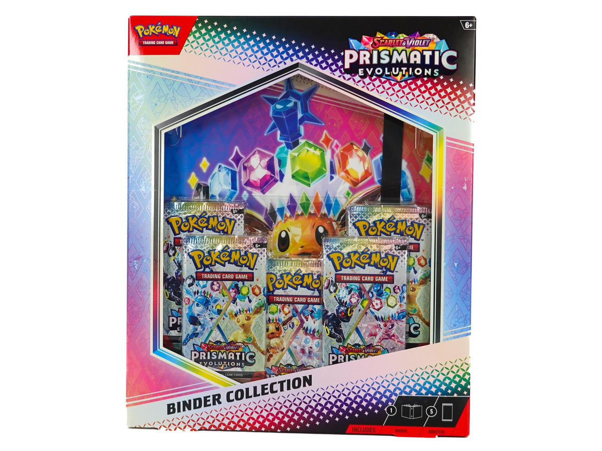 Pokemon Scarlet & Violet: Prismatic Evolutions Binder Collection Box