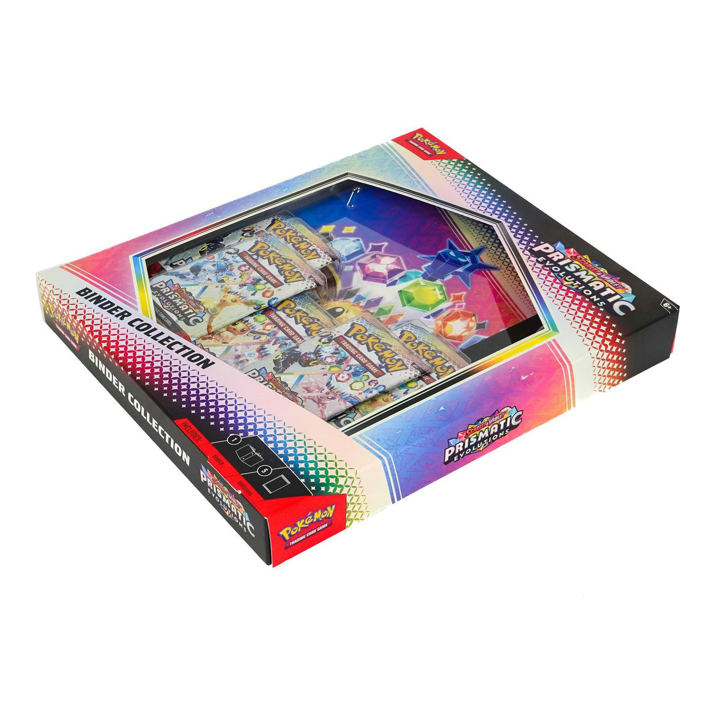 Pokemon Scarlet & Violet: Prismatic Evolutions Binder Collection Box
