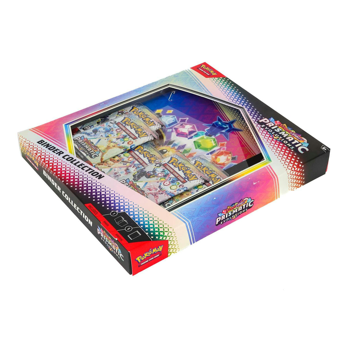 Pokemon Scarlet & Violet: Prismatic Evolutions Binder Collection Box