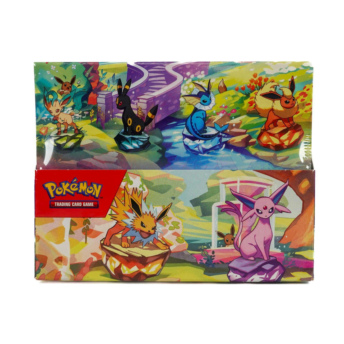 Pokemon Scarlet & Violet: Prismatic Evolutions Mini Tin 4-Box Case