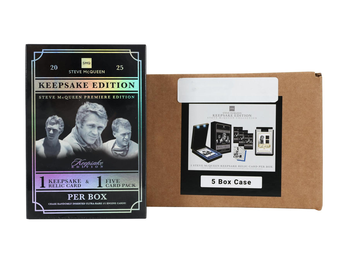 2025 Keepsake Steve Mcqueen Collection Hobby 5-Box Case