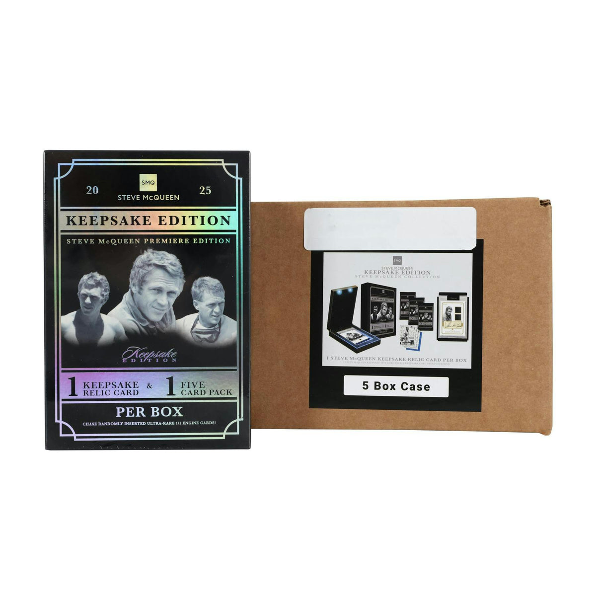 2025 Keepsake Steve Mcqueen Collection Hobby 5-Box Case