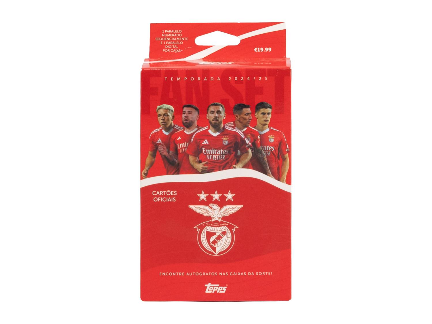 2024/25 Topps Benfica Soccer Fan Set Box