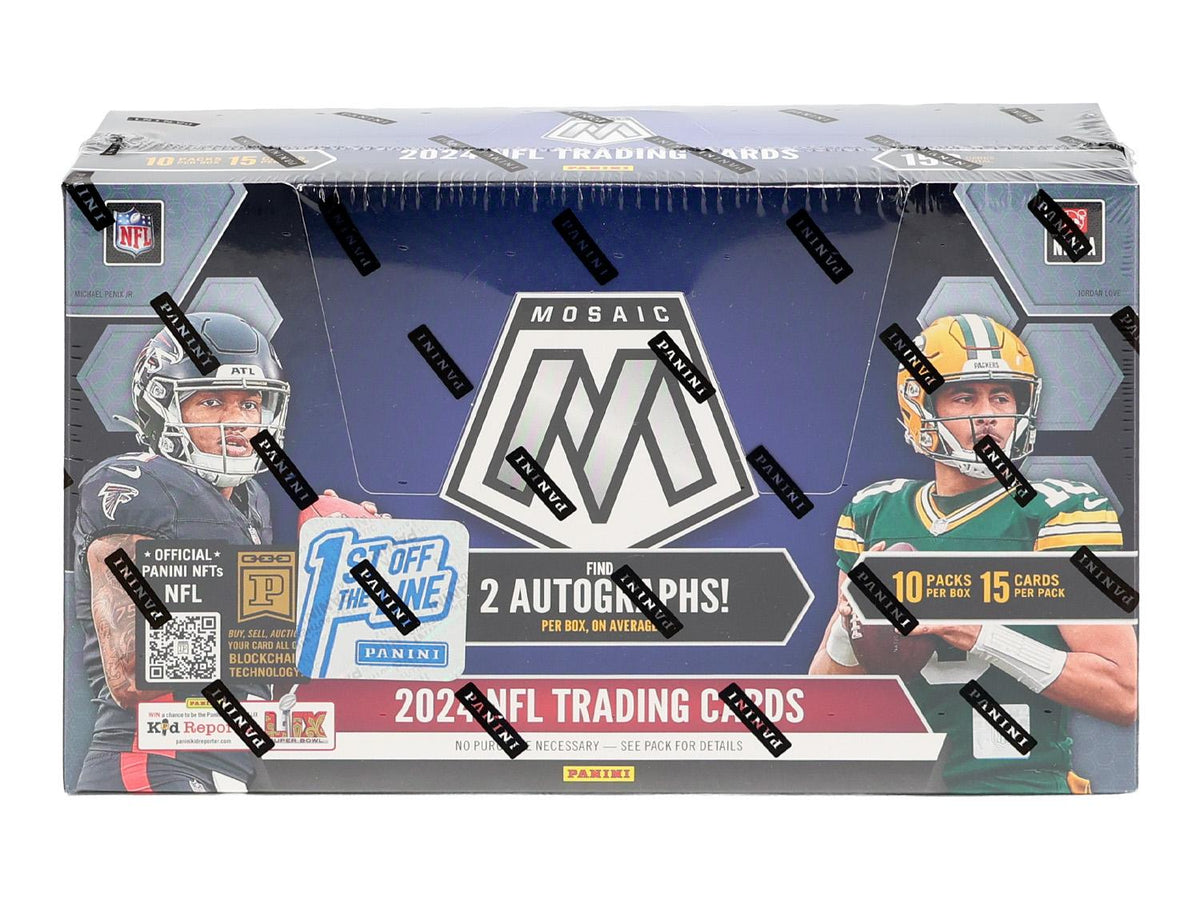 2024 Panini Mosaic Football 1st Off The Line FOTL Hobby Box