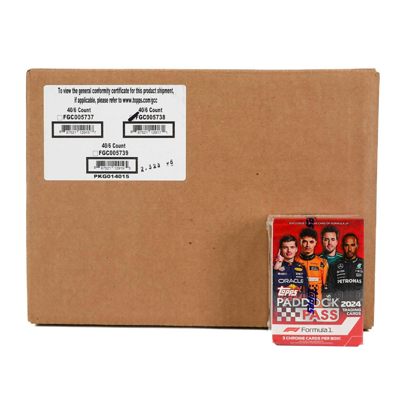 2024 Topps Paddock Pass F1 Formula 1 Blaster 40-Box Case