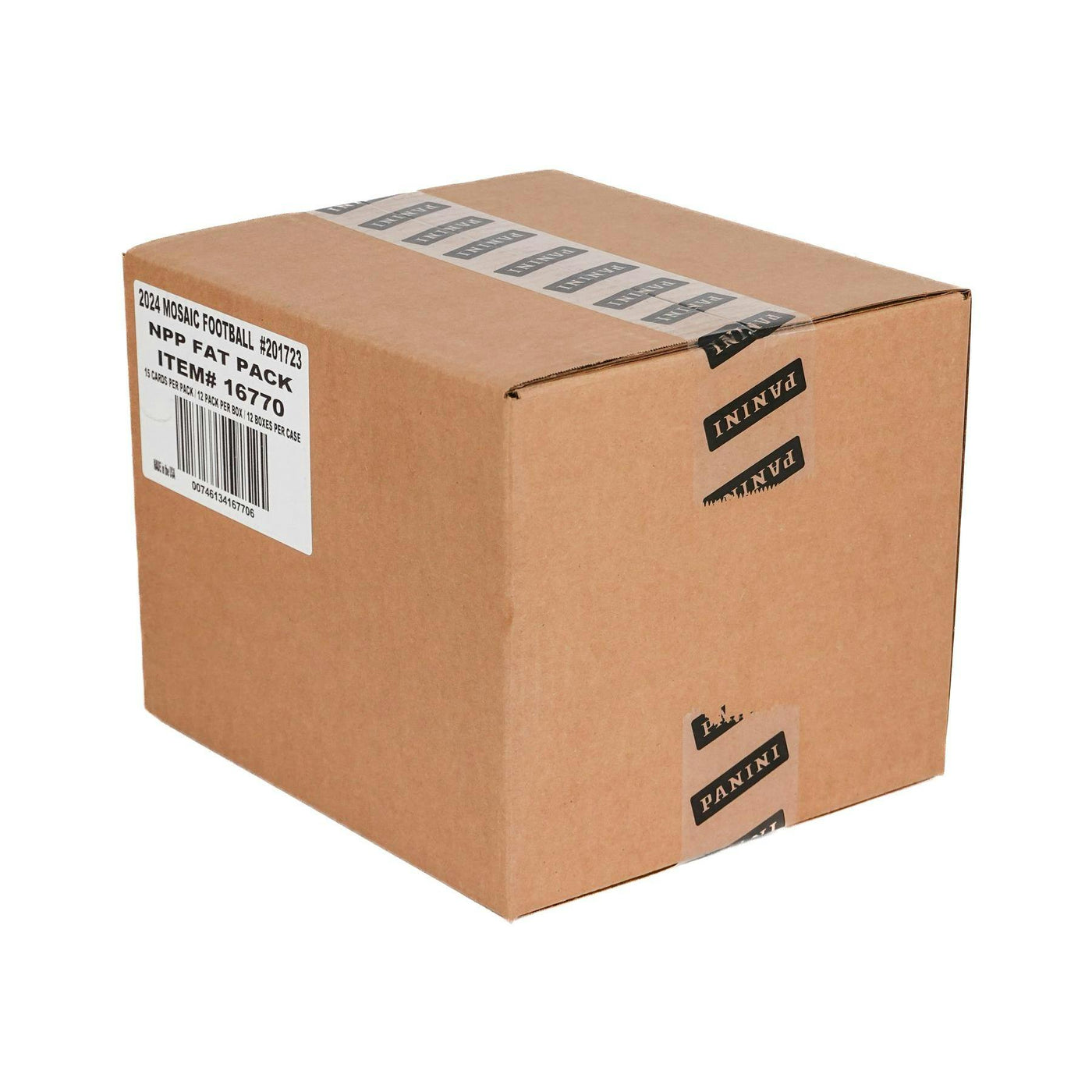 2024 Panini Mosaic Football Jumbo Value 12-Box Case