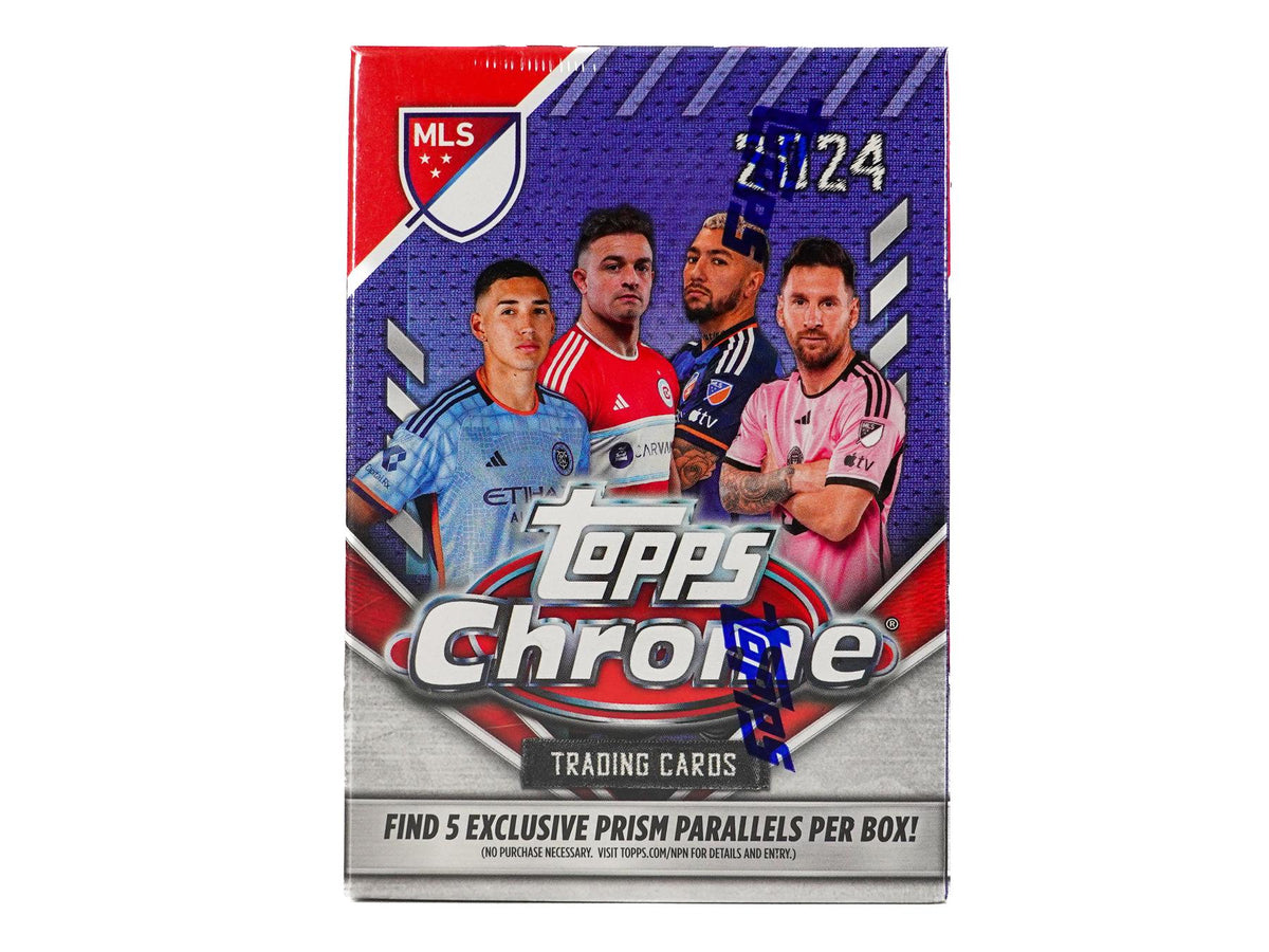 2024 Topps MLS Major League Soccer Chrome Blaster Box