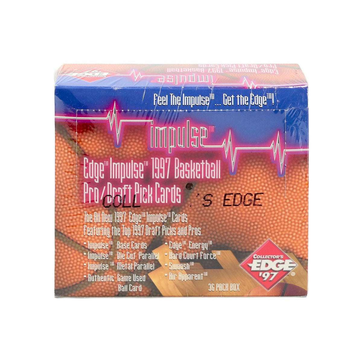 1997/98 Collector's Edge Impulse Basketball Hobby Box