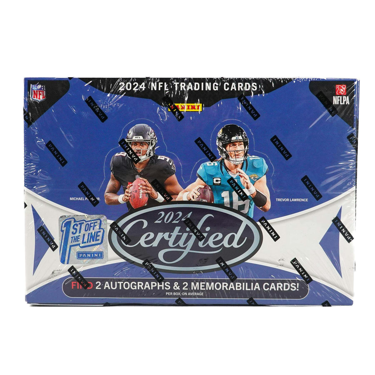 2024 Panini Certified Football 1st Off The Line FOTL Hobby 16-Box Case