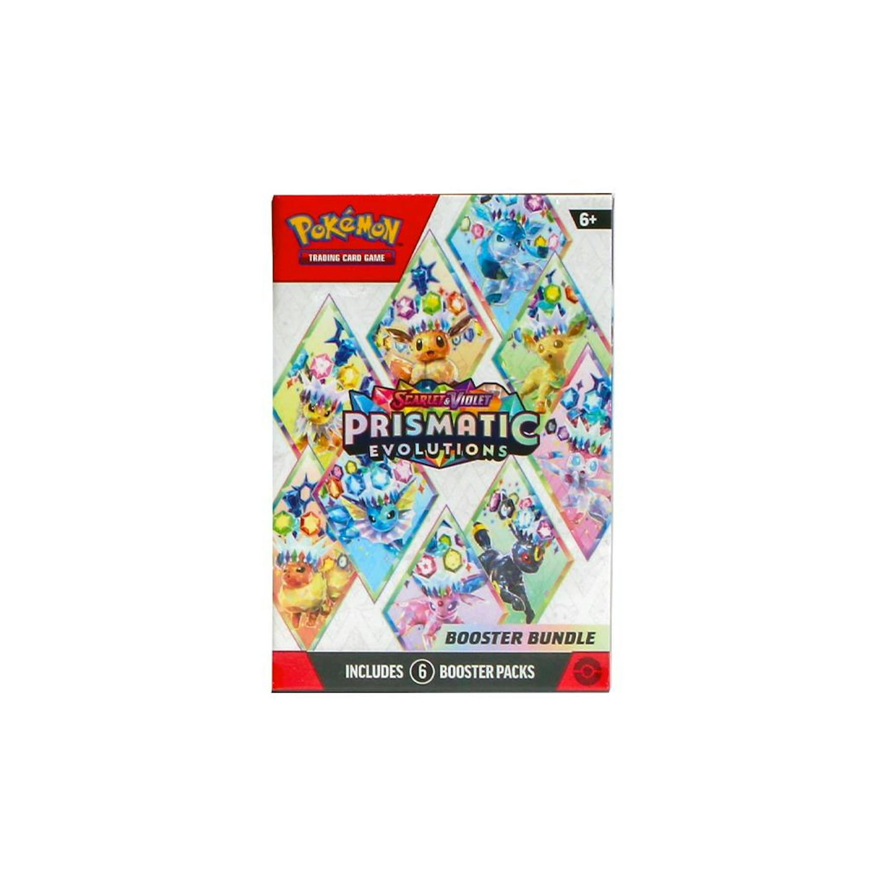 Pokemon Scarlet & Violet: Prismatic Evolutions 25-Bundle Case