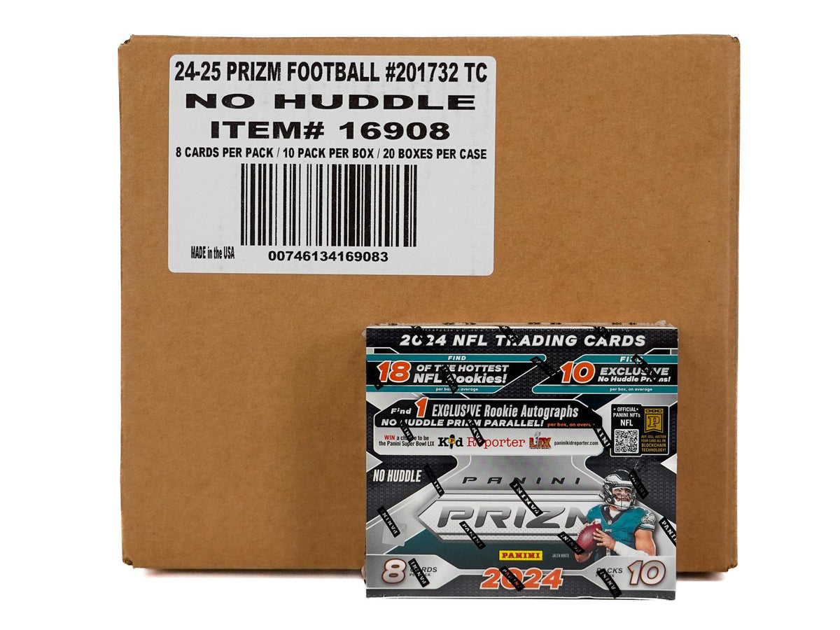 2024 Panini Prizm Football No Huddle 20-Box Case