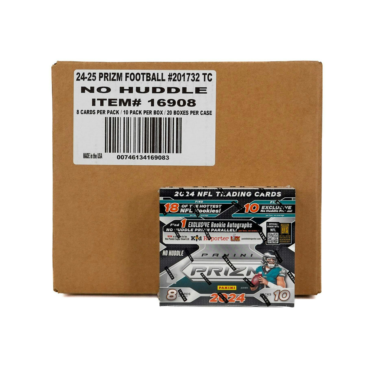 2024 Panini Prizm Football No Huddle 20-Box Case