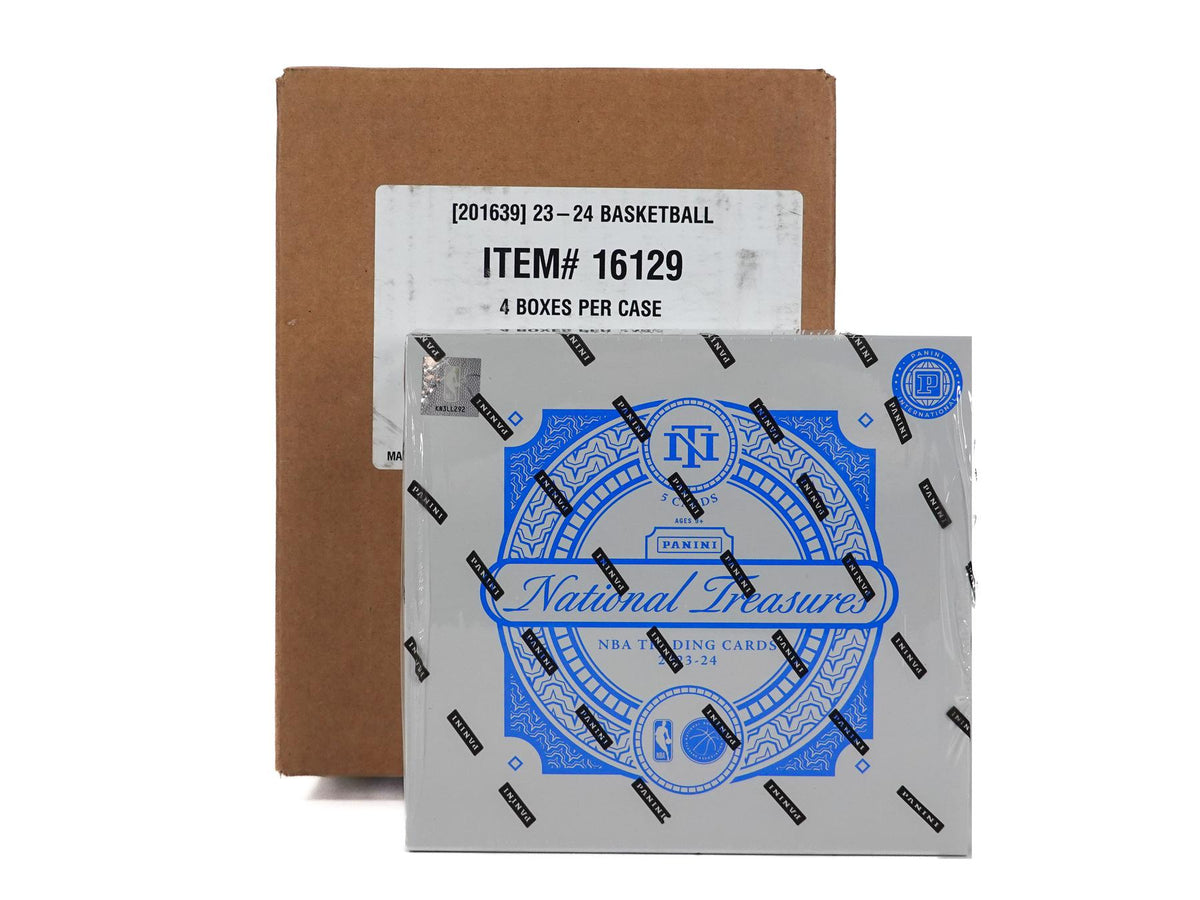2023/24 Panini National Treasures Basketball International Hobby 4-Box Case