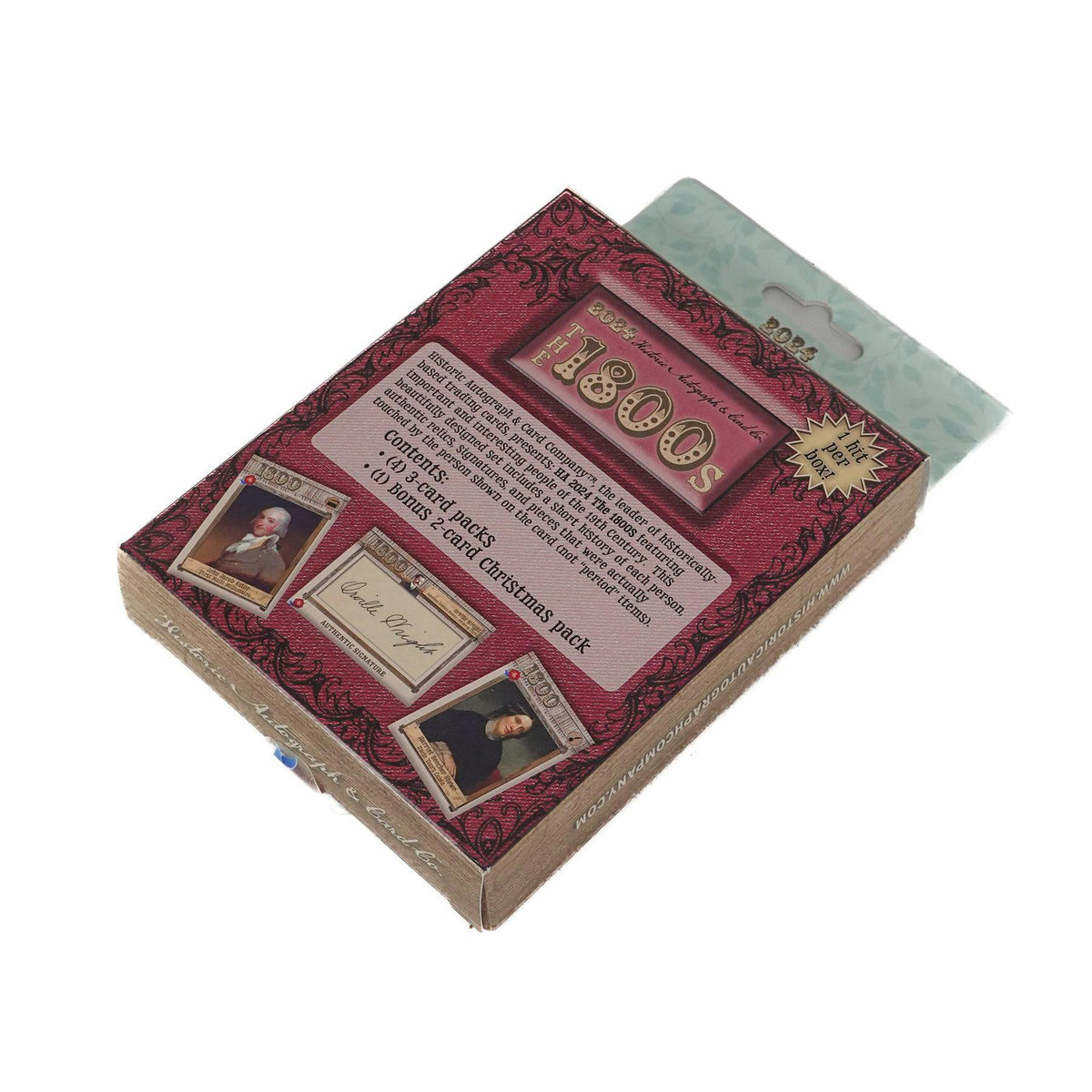 2024 Historic Autographs The 1800s Trading Cards Hobby 20-Box Case