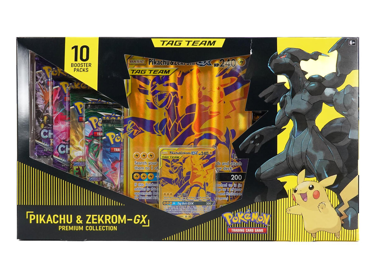 Pokemon Pikachu & Zekrom-GX Premium Collection Box