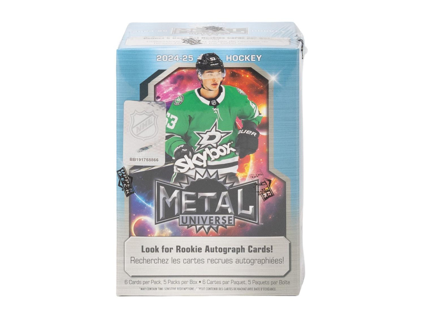 2024/25 Upper Deck Skybox Metal Universe Hockey Blaster Box