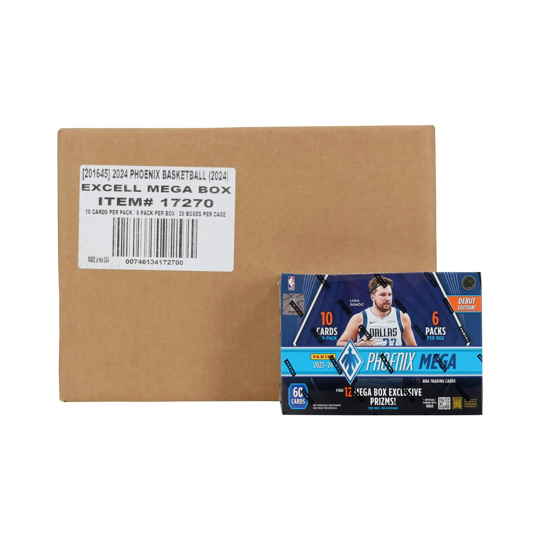 2023/24 Panini Phoenix Basketball Mega 20-Box Case (Target)