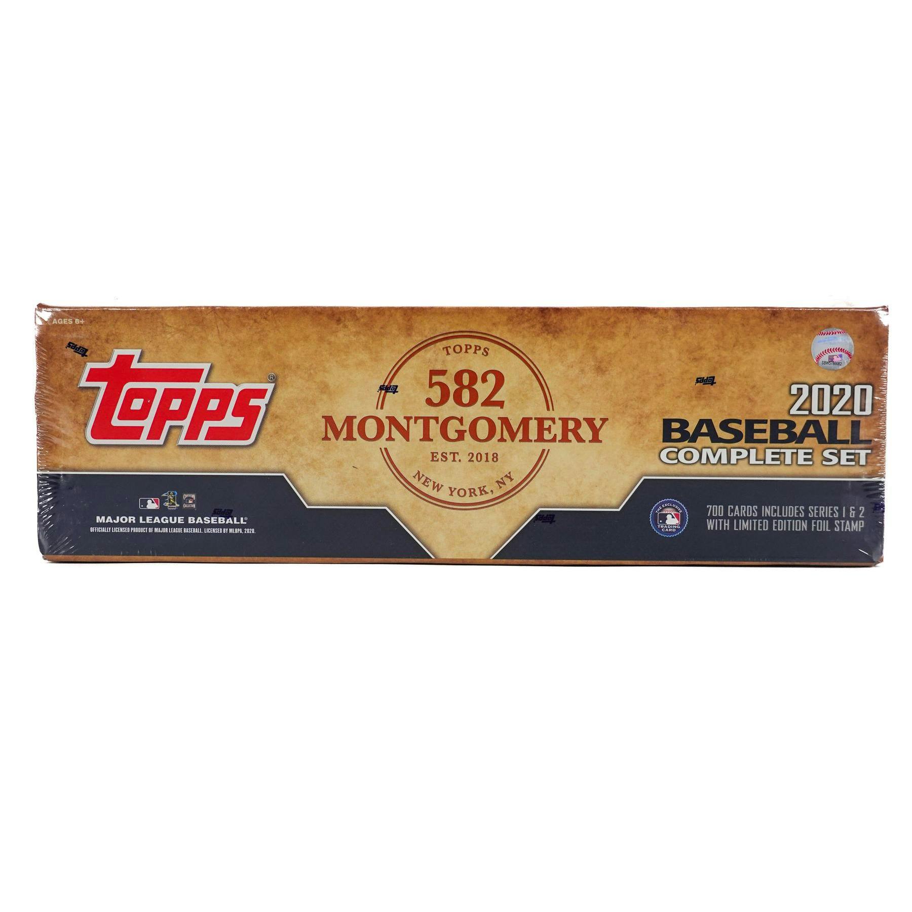 2020 Topps Montgomery Club Factory Set Baseball (Box) Case (12 Sets)