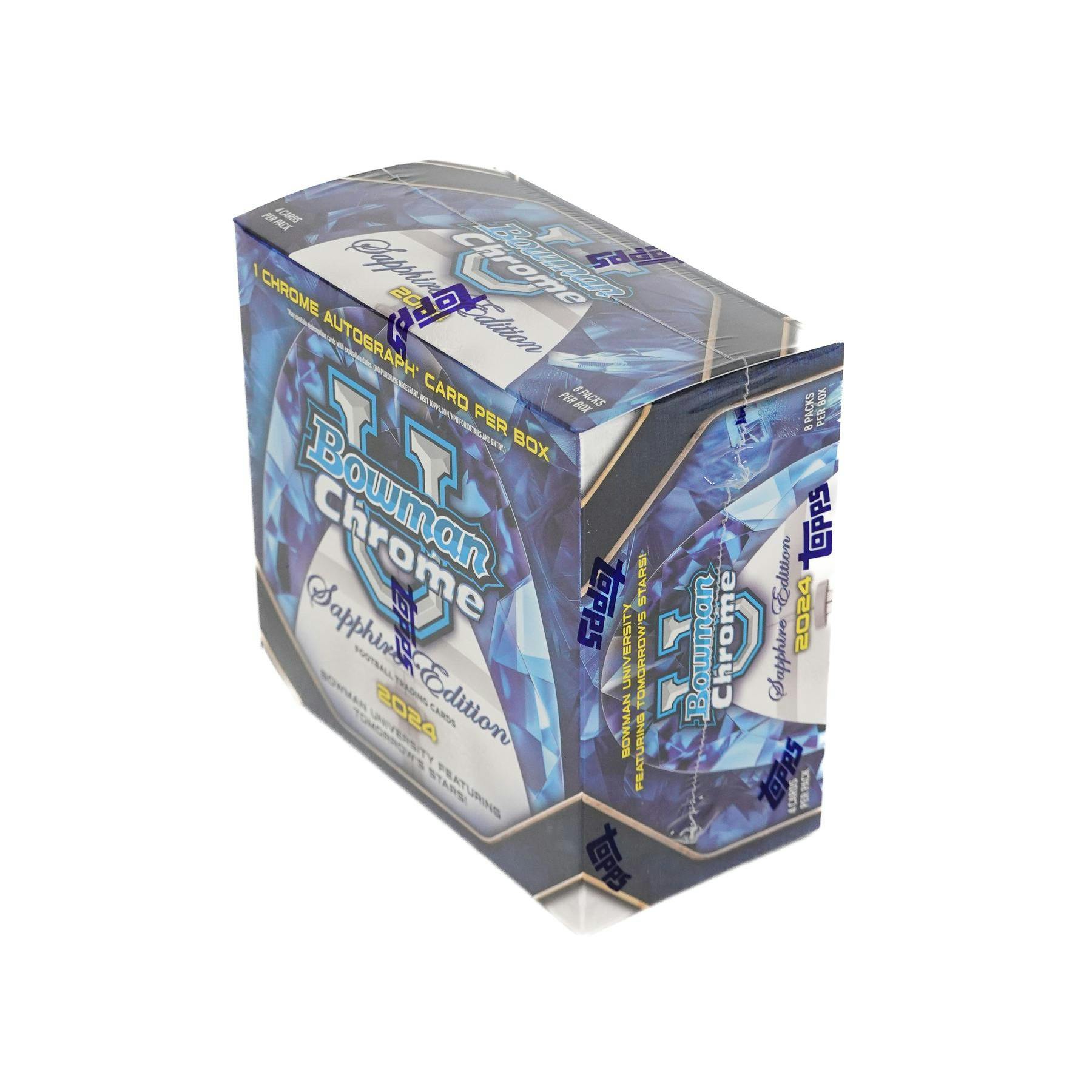 2024 Bowman University Chrome Sapphire Edition Football Box