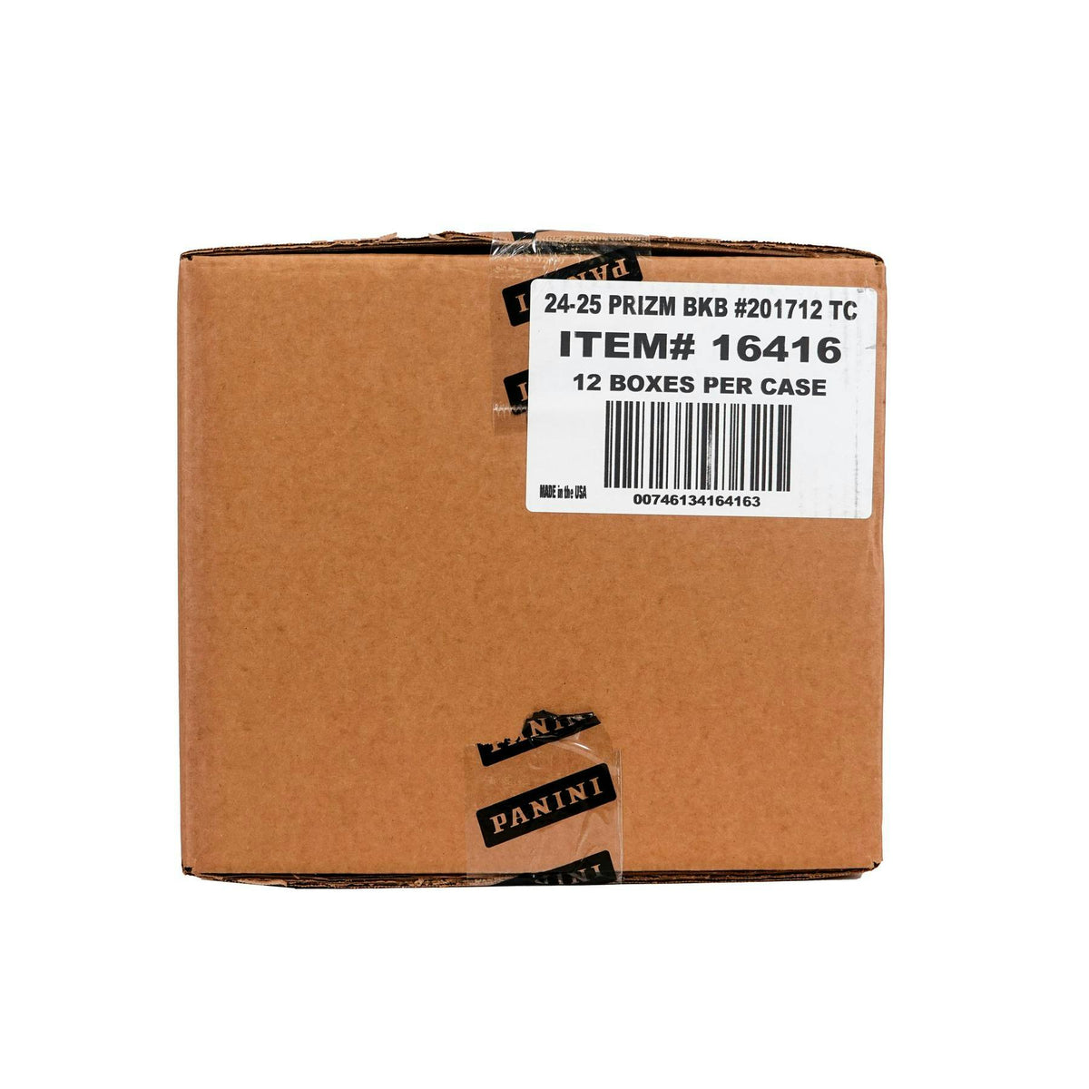 2024/25 Panini Prizm Basketball Hobby 12-Box Case