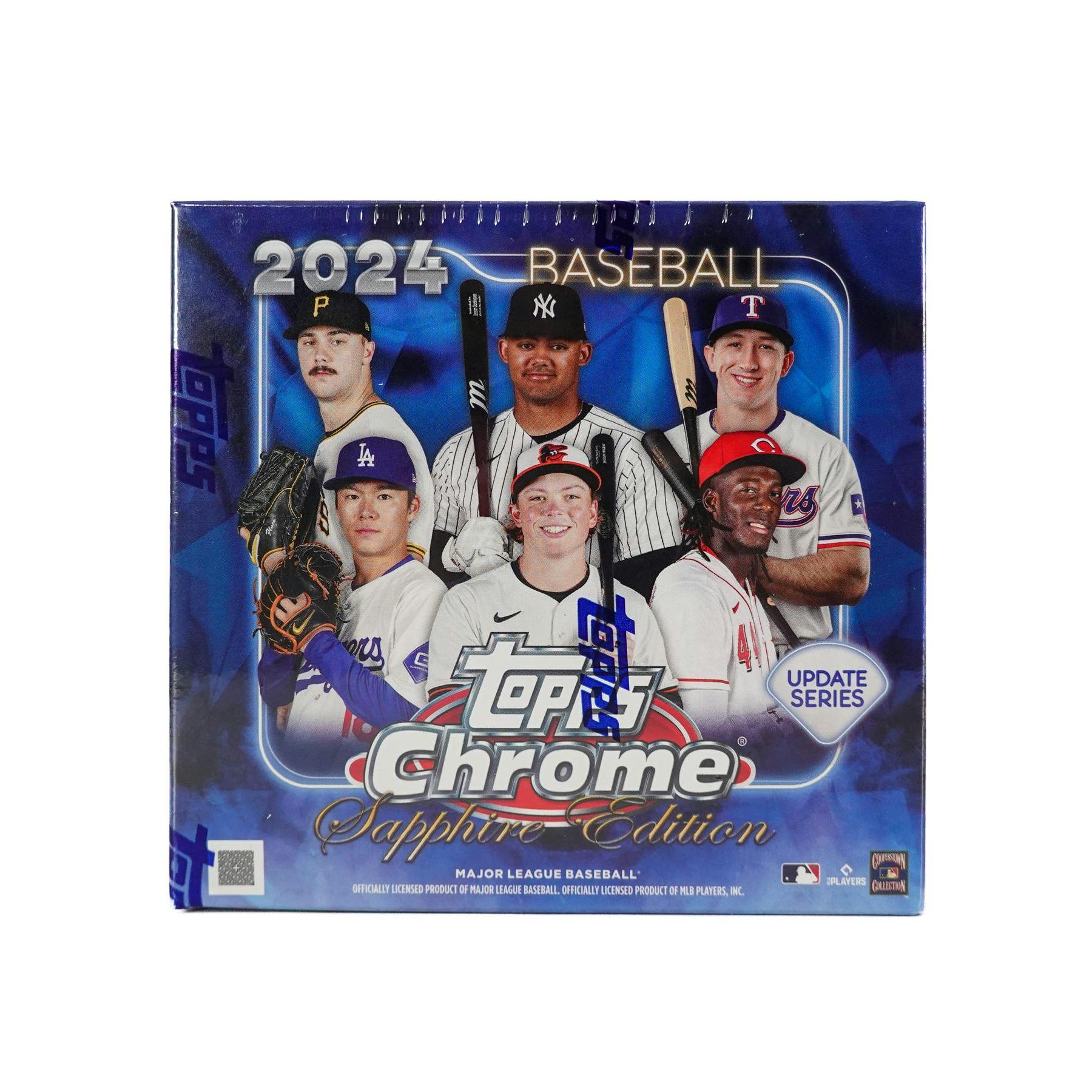 2024 Topps Chrome Update Series Sapphire Edition Baseball Box
