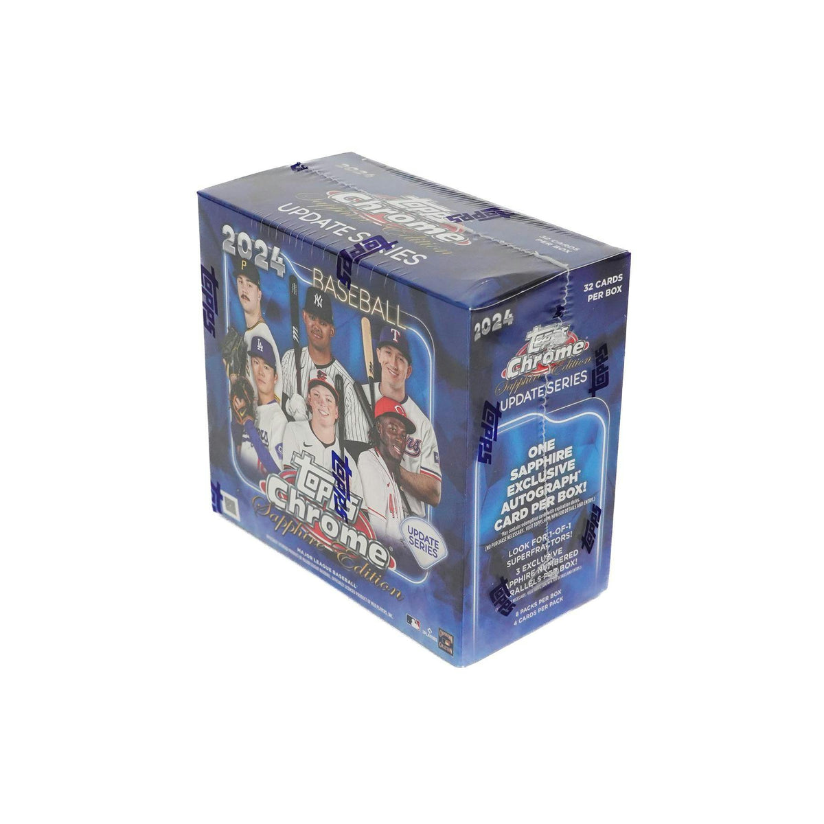 2024 Topps Chrome Update Series Sapphire Edition Baseball Box