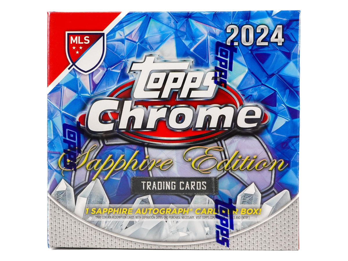 2024 Topps MLS Major League Soccer Chrome Sapphire Edition Box