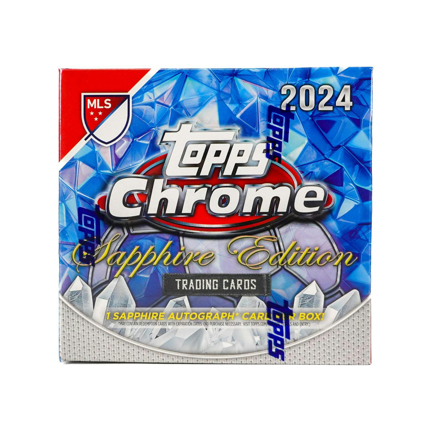 2024 Topps MLS Major League Soccer Chrome Sapphire Edition Box