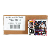 2024 Panini Clearly Donruss Football Hobby 16-Box Case