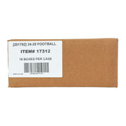 2024 Panini Clearly Donruss Football Hobby 16-Box Case