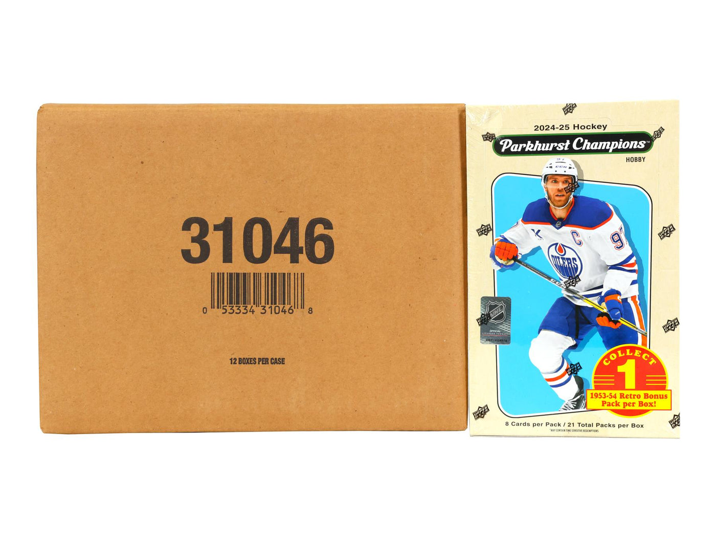 2024/25 Upper Deck Parkhurst Champions Hockey Hobby 12-Box Case