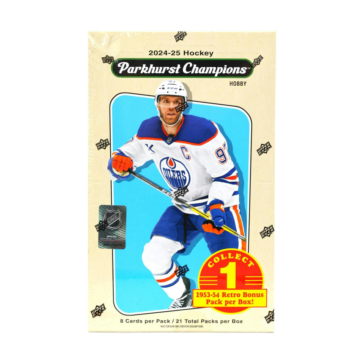 2024/25 Upper Deck Parkhurst Champions Hockey Hobby Box