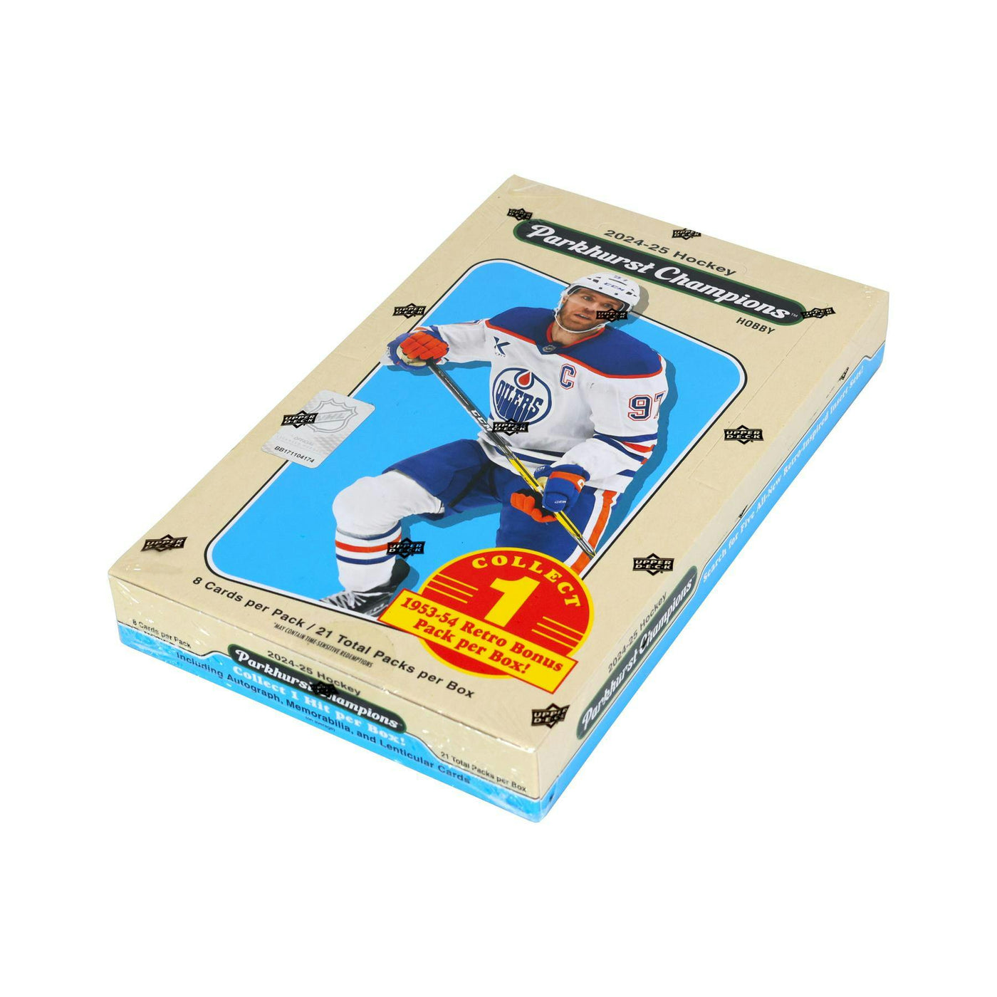 2024/25 Upper Deck Parkhurst Champions Hockey Hobby 12-Box Case