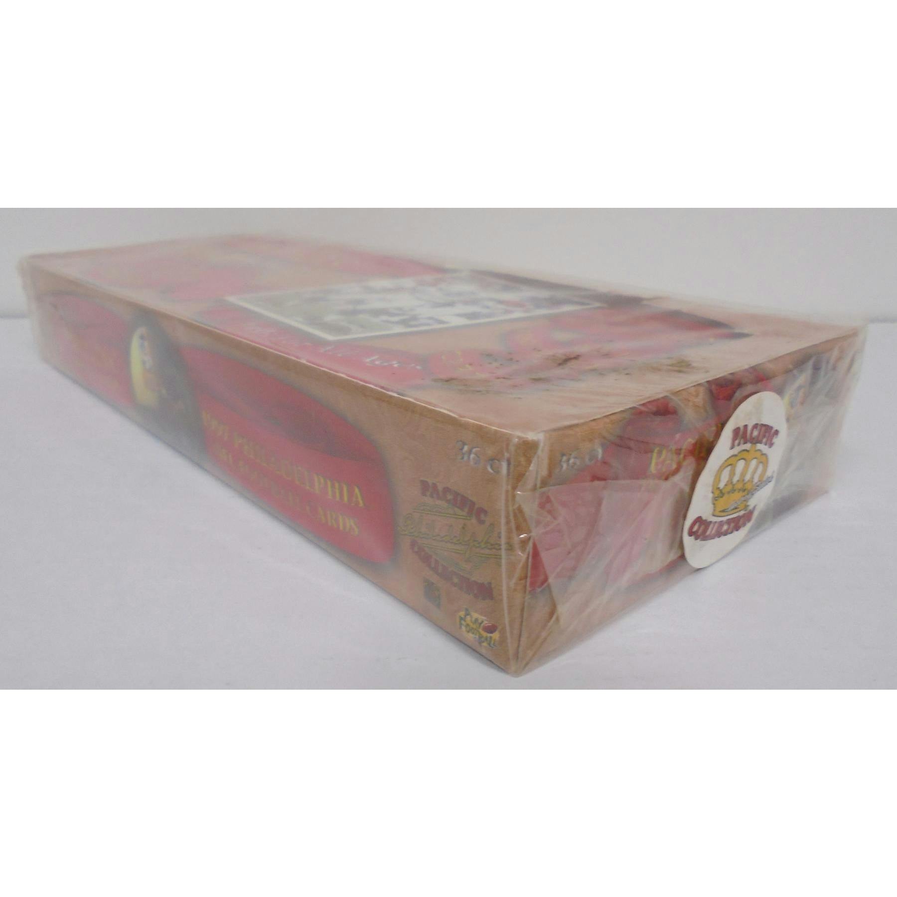 1997 Pacific Philadelphia Football Hobby Box (Adam Vinatieri RC) (Reed Buy)