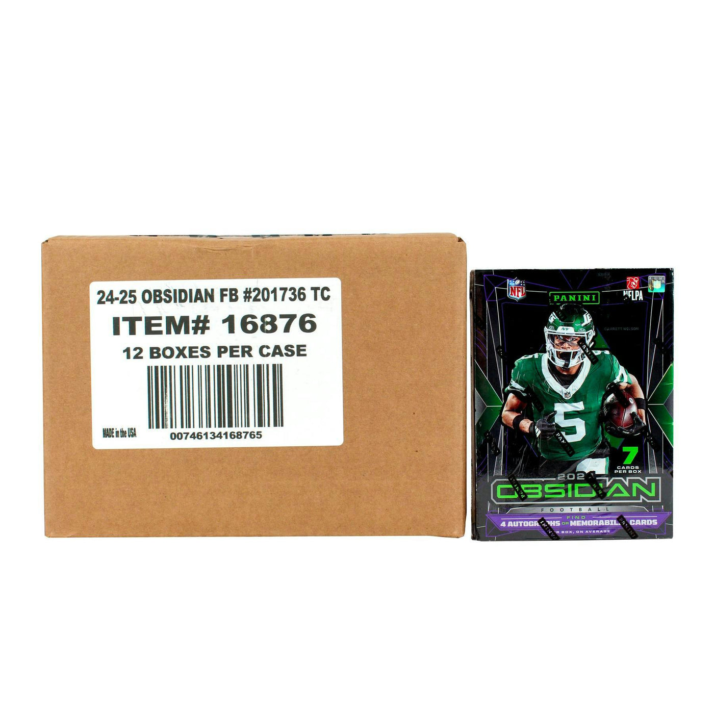 2024 Panini Obsidian Football Hobby 12-Box Case