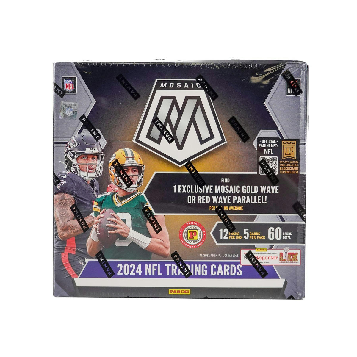 2024 Panini Mosaic Football International Hobby 12-Box Case