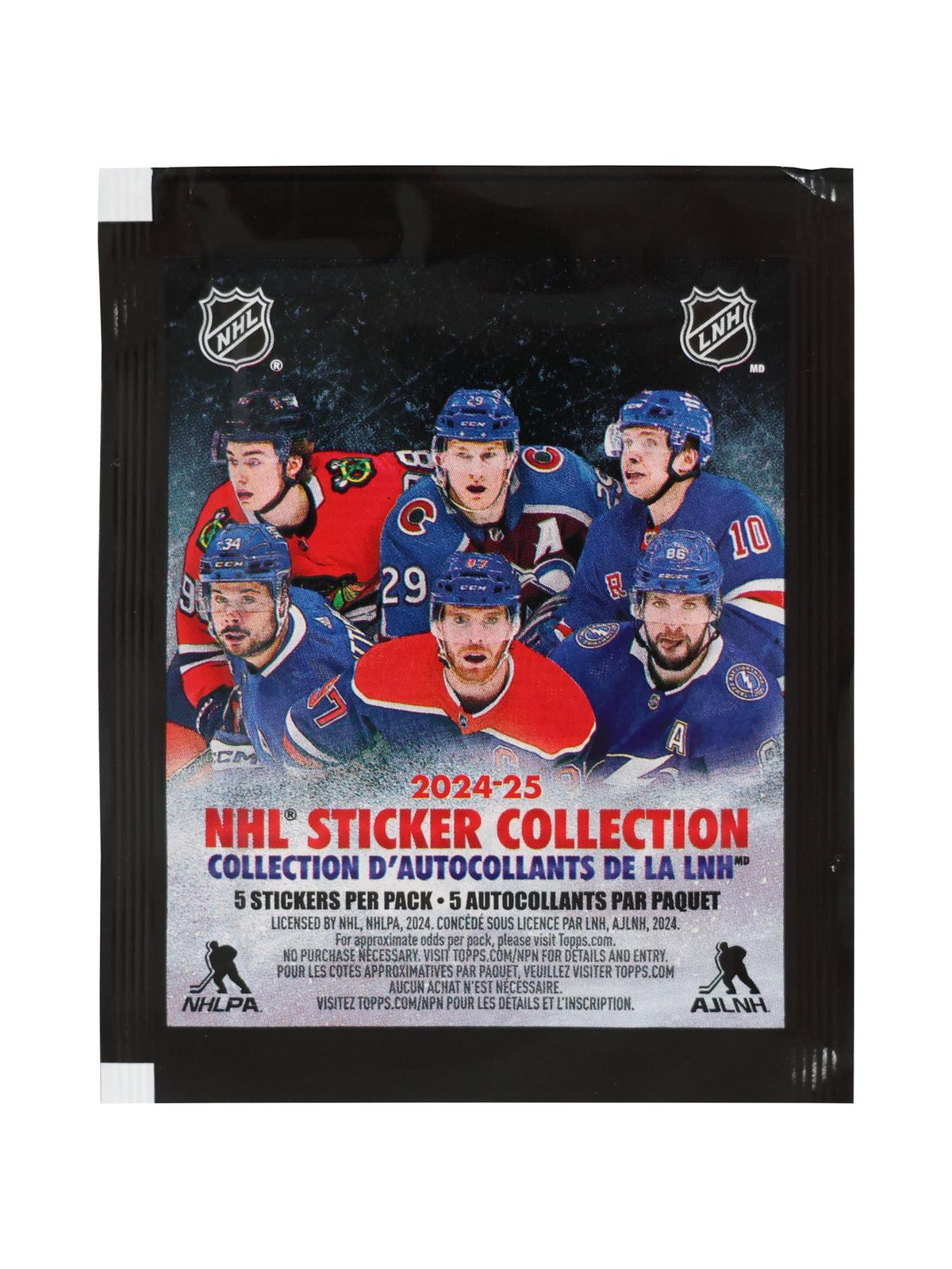 2024/25 Topps NHL Hockey Sticker Collection Pack