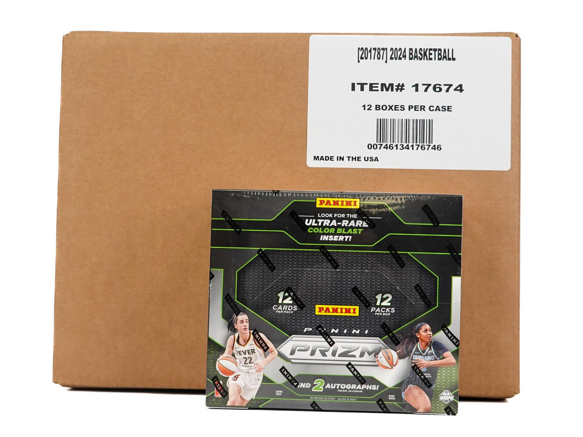 2024 Panini Prizm WNBA Basketball Hobby 12-Box Case