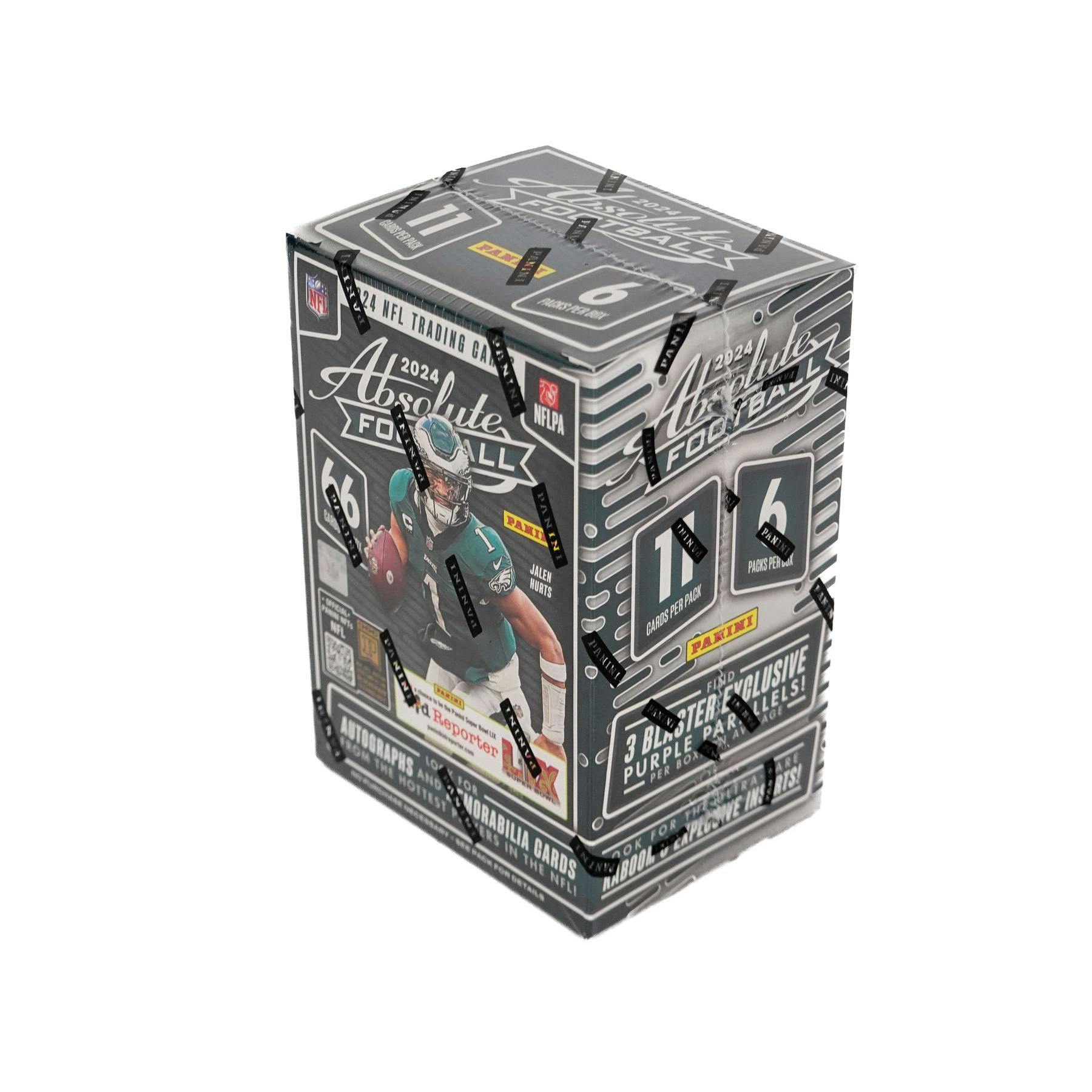2024 Panini Absolute Football Blaster Hobby Box (Purple Parallels!)