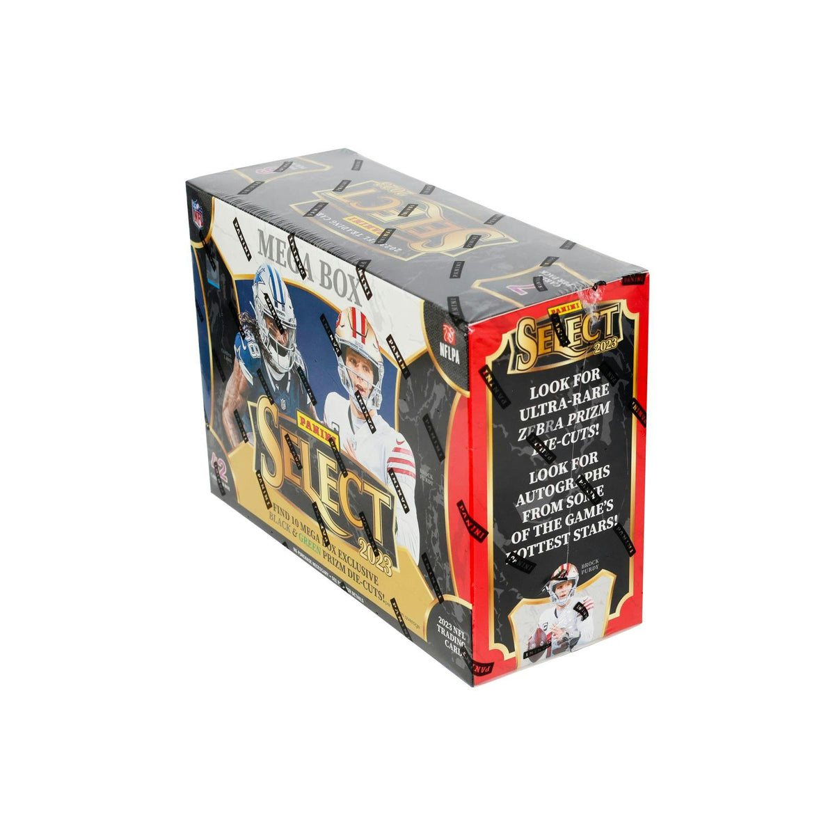 2023 Panini Select Football Mega Box (Black & Green Prizm Die Cuts) (Reed Buy)