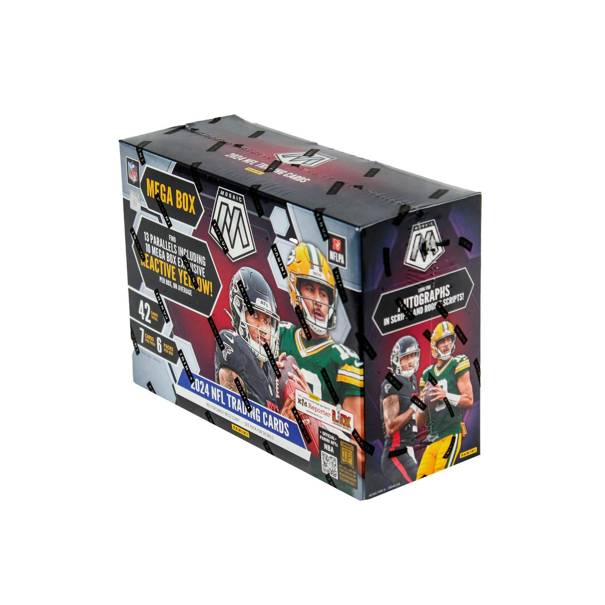 2024 Panini Mosaic Football Mega Box (Reactive Yellow Parallels!)