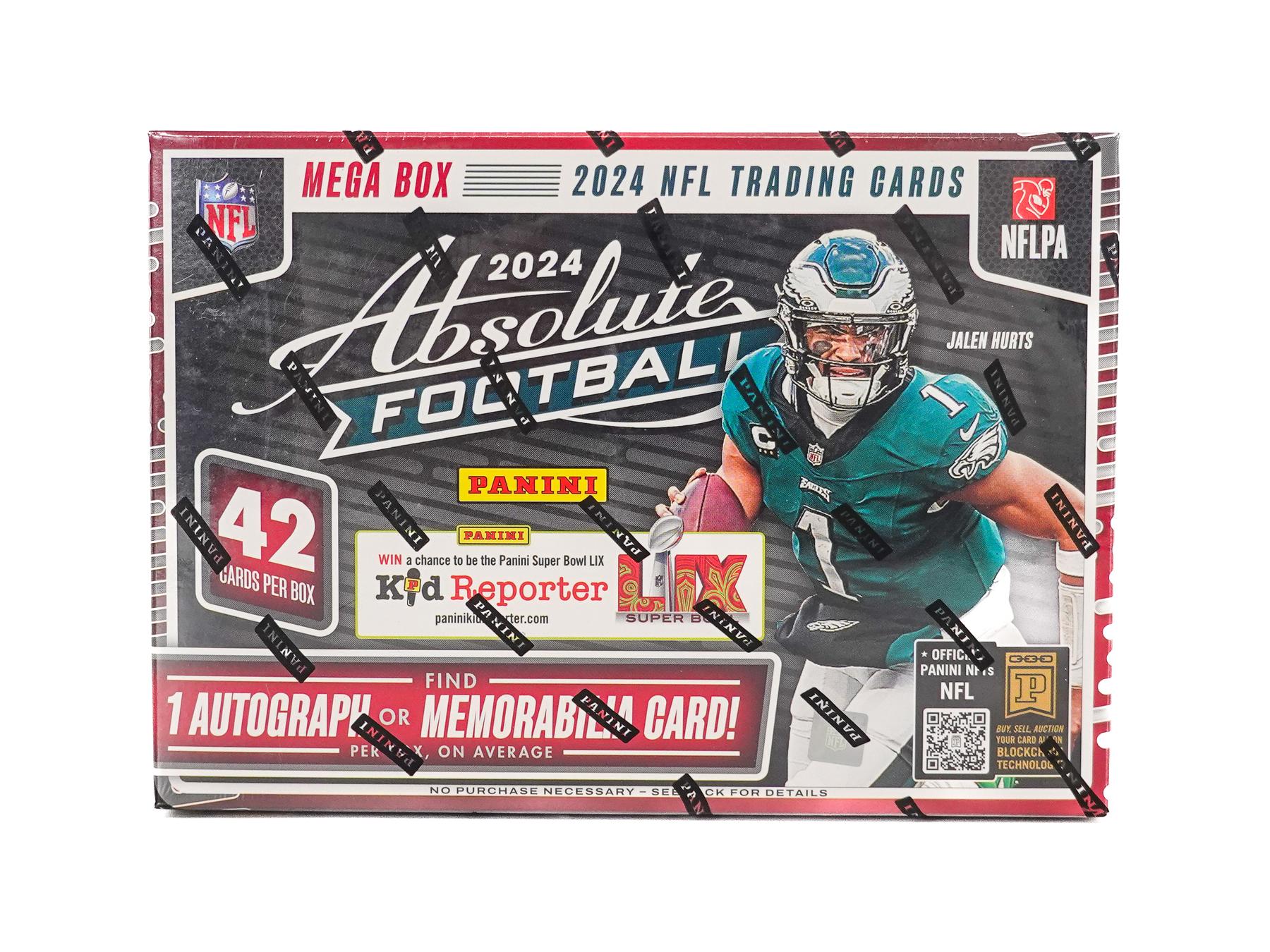 2024 Panini Absolute Football Mega Box (Orange Parallels!)