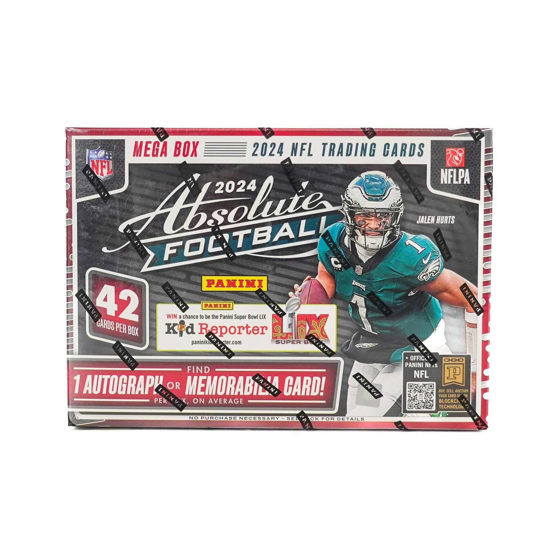 2024 Panini Absolute Football Mega Box (Orange Parallels!)