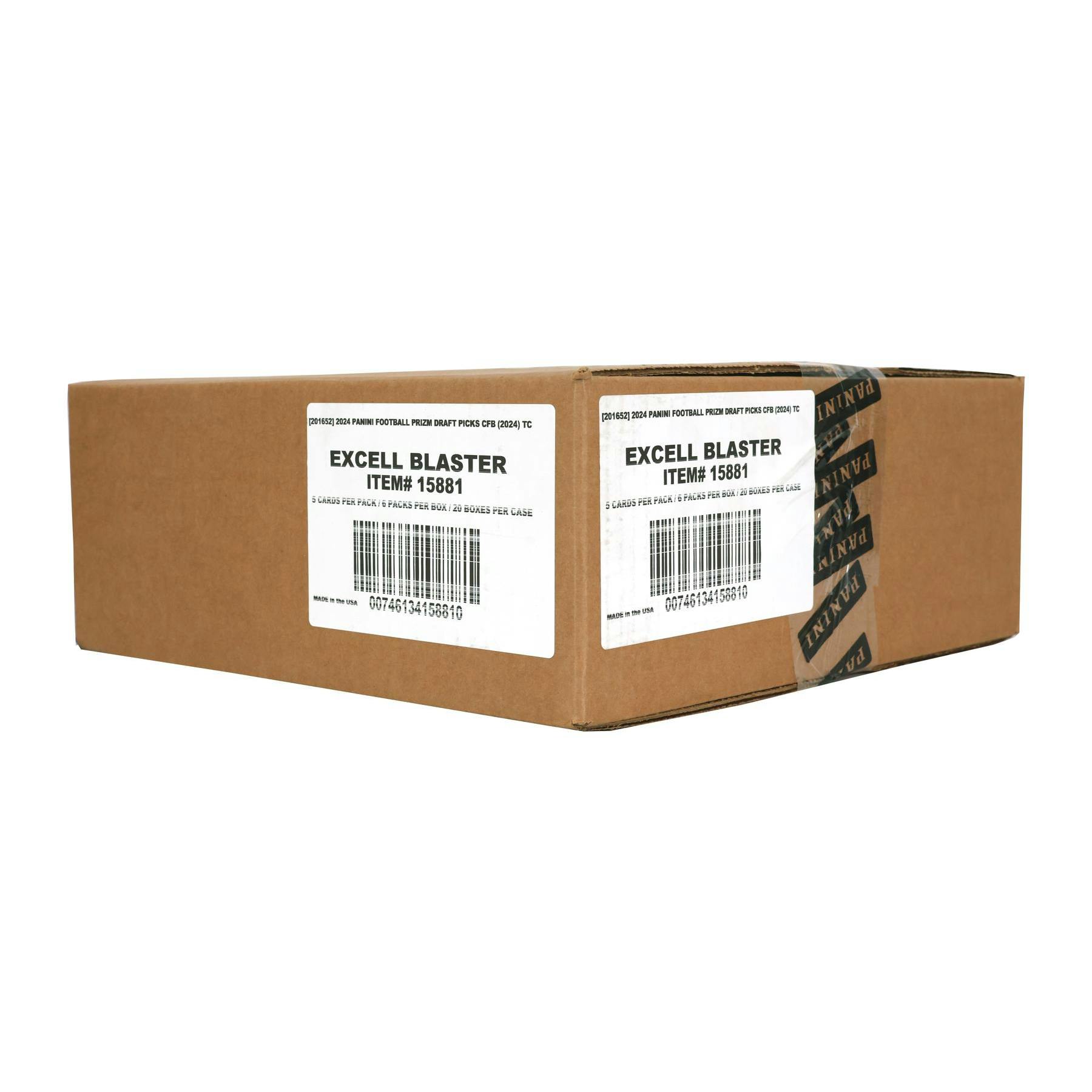 2024 Panini Prizm Draft Picks Football Blaster 20-Box Case (Green Pulsar Parallels!)