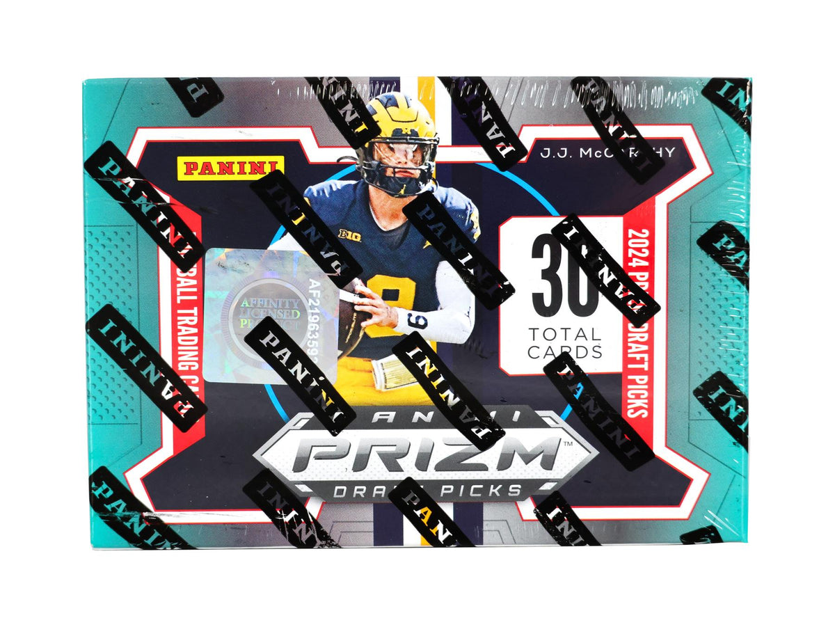 2024 Panini Prizm Draft Picks Football Blaster Box (Green Pulsar Parallels!)