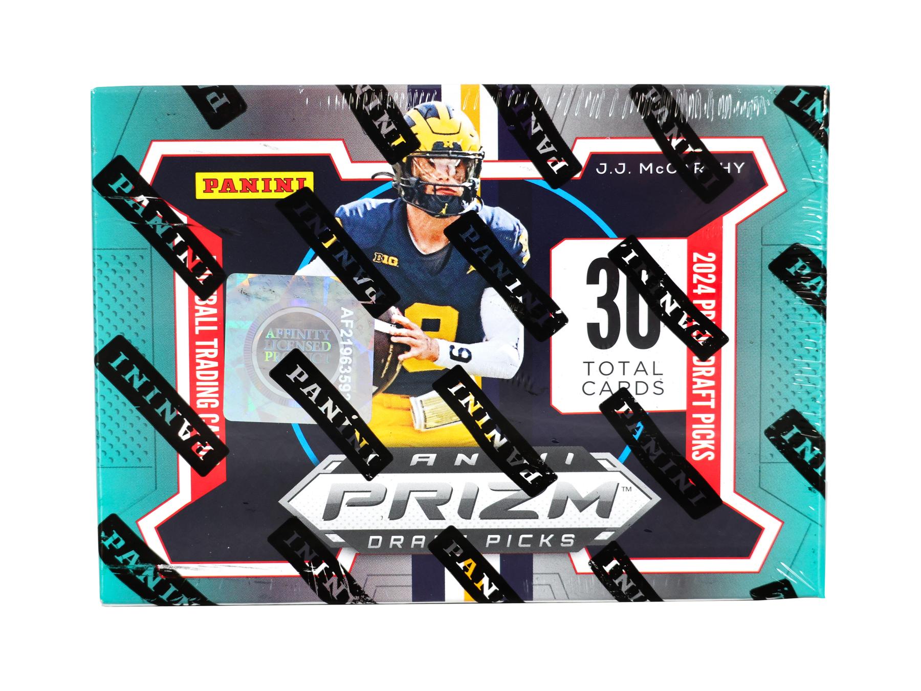 2024 Panini Prizm Draft Picks Football Blaster Box (Green Pulsar Parallels!)